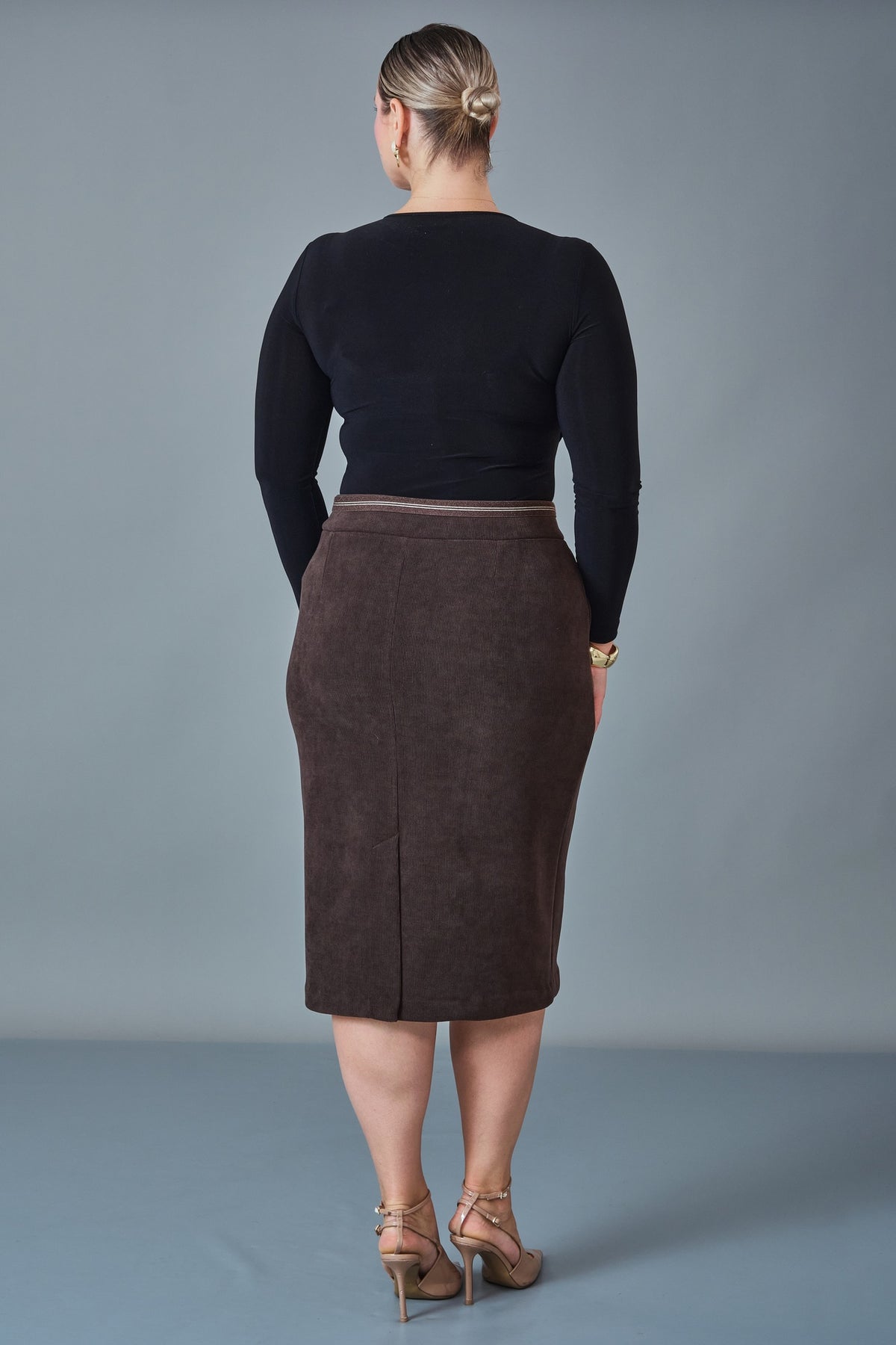 Elitline - Plus Size Skirt (ELT27K2-15-4048)