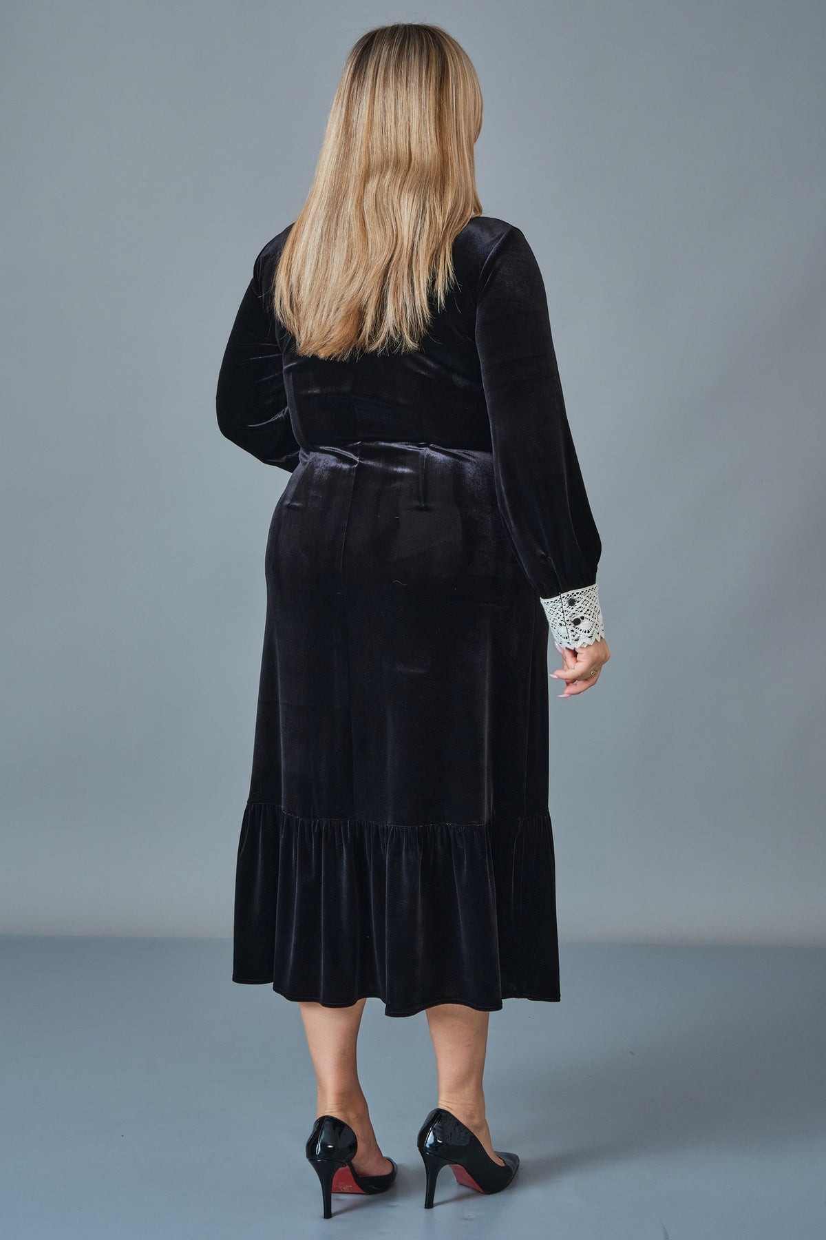 Chiffon Line - Plus Size Dress (CFL27K3552)