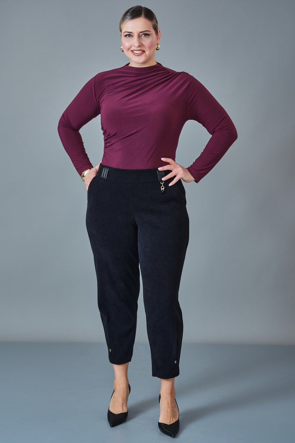 Elitline - Plus Size Trousers (ELT27K1-15-4160)