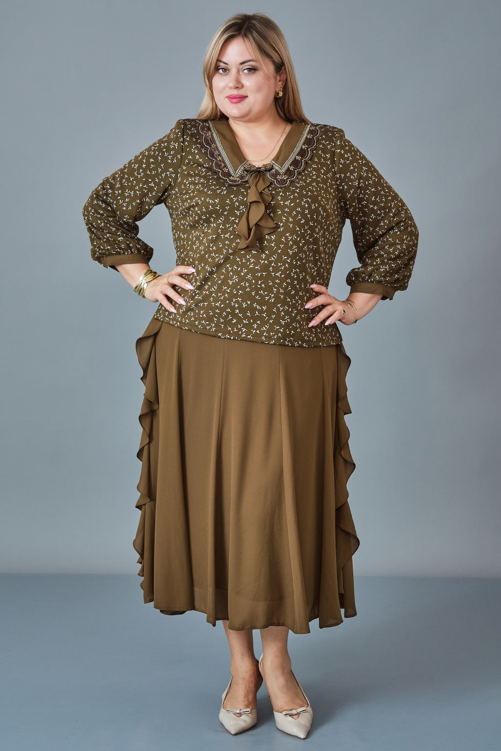 Gumanize - Plus Size Dress (GMZ2027-233-8497)