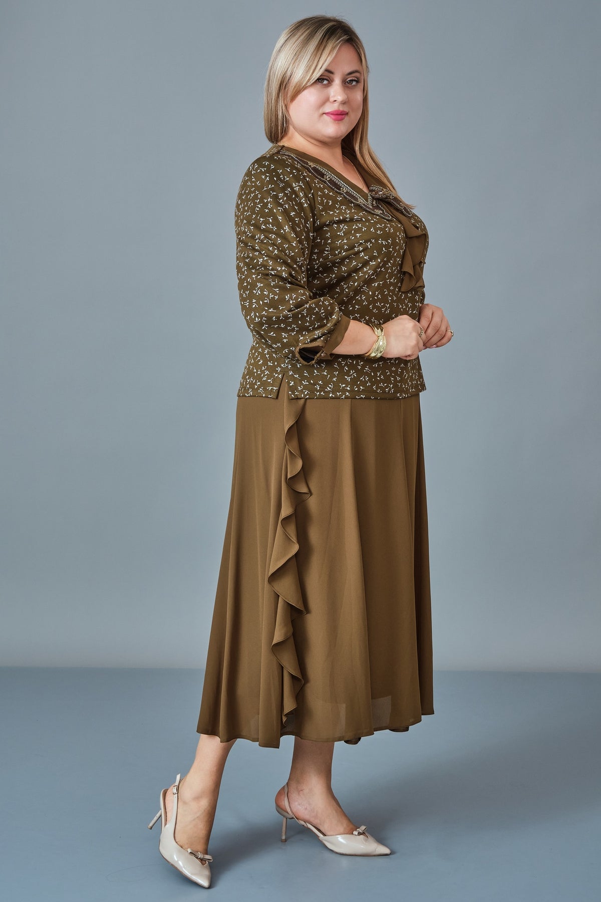 Gumanize - Plus Size Dress (GMZ2027-233-8497)