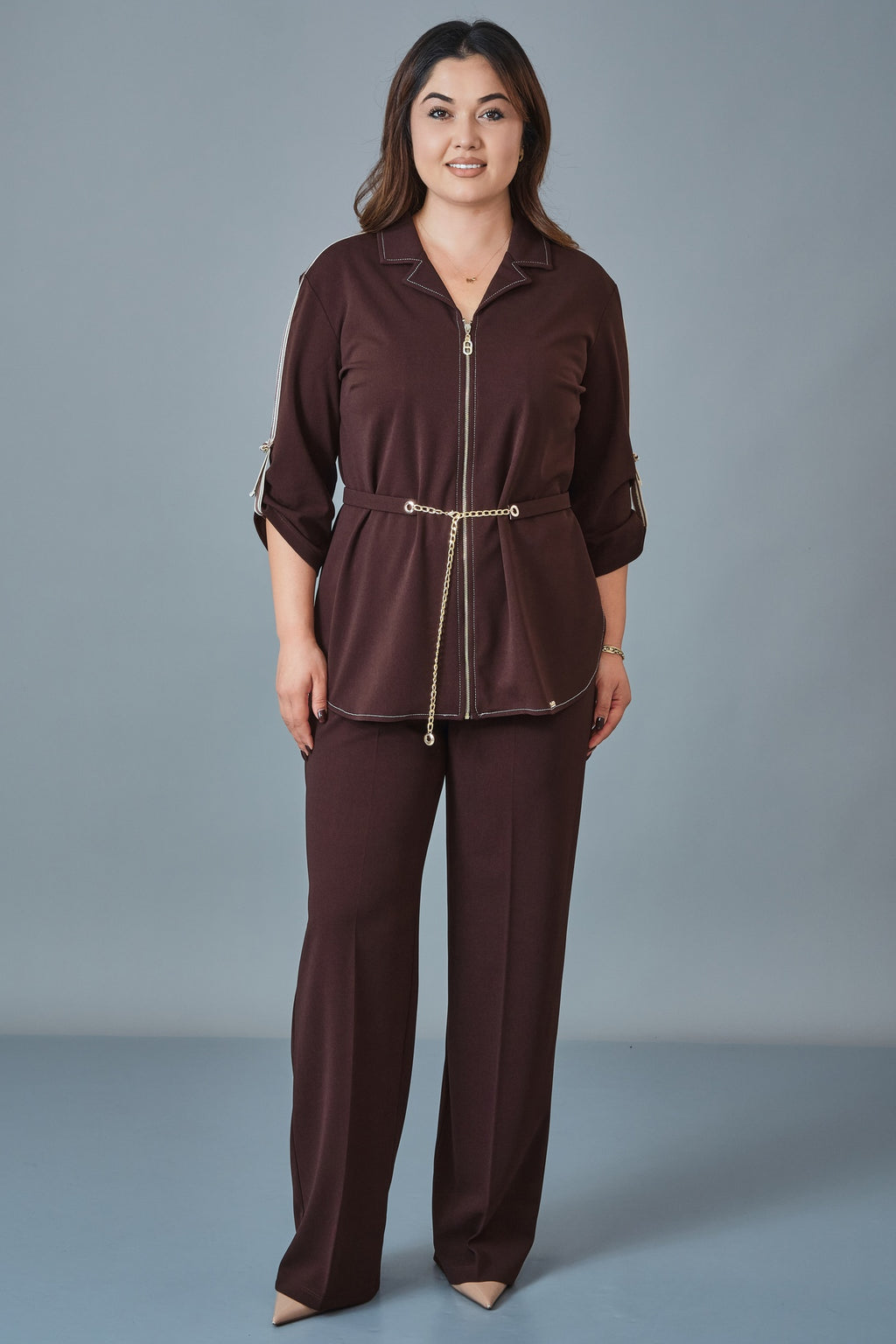 Dress Port - Plus Size Suit (DSP27K3694)