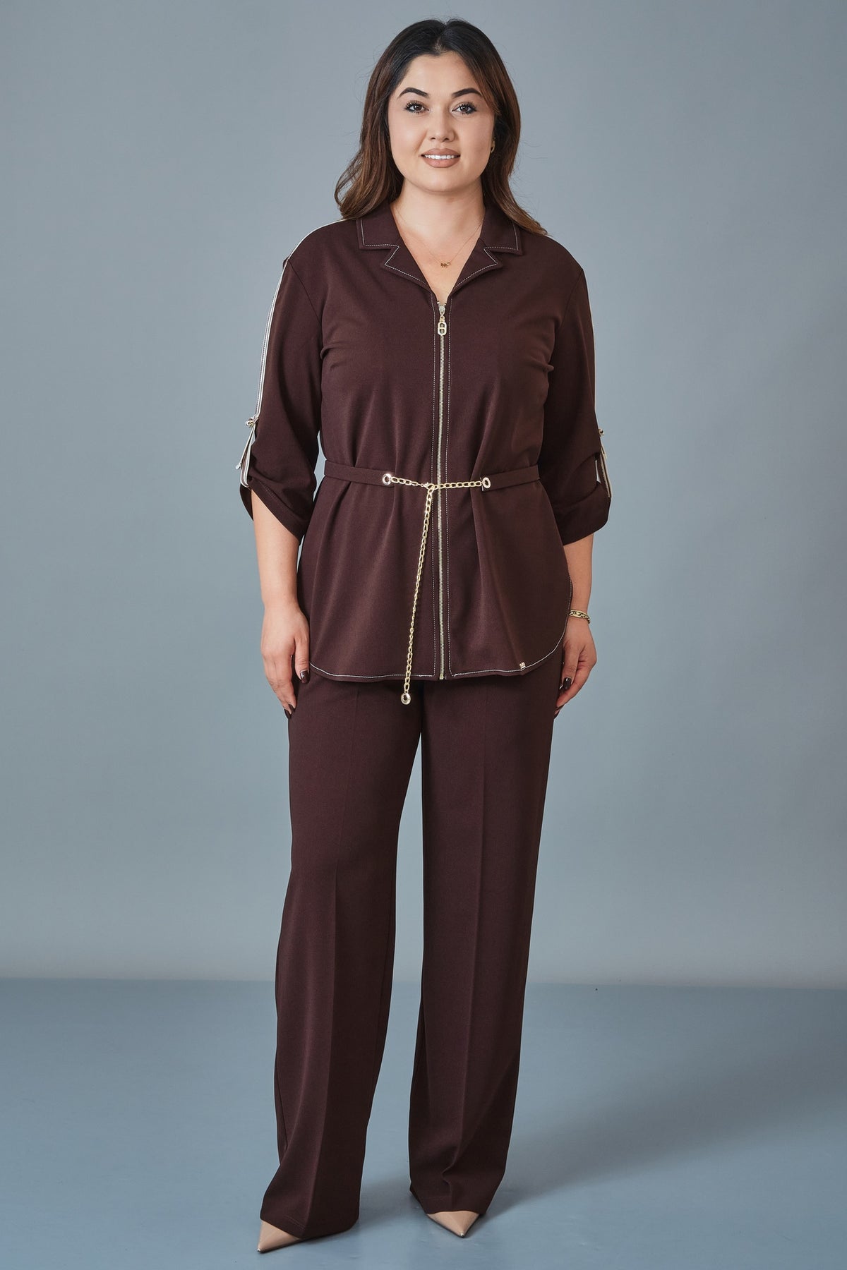 Dress Port - Plus Size Suit (DSP27K3694)