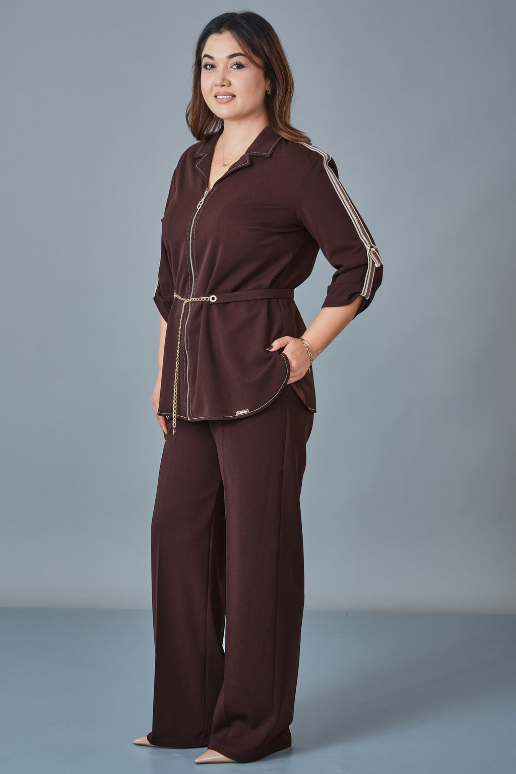 Dress Port - Plus Size Suit (DSP27K3694)