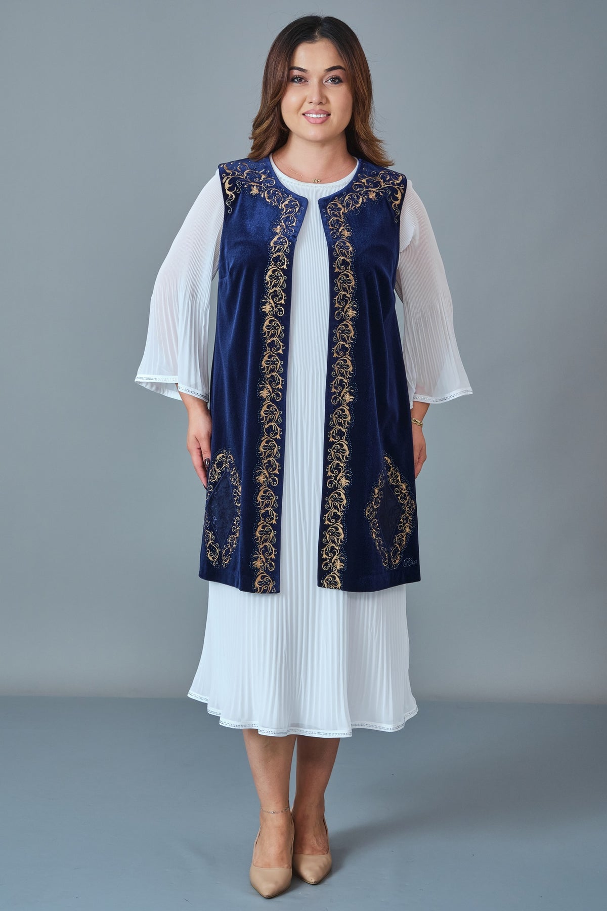 Ksas - Plus Size Cardigan (KSS27K4037)