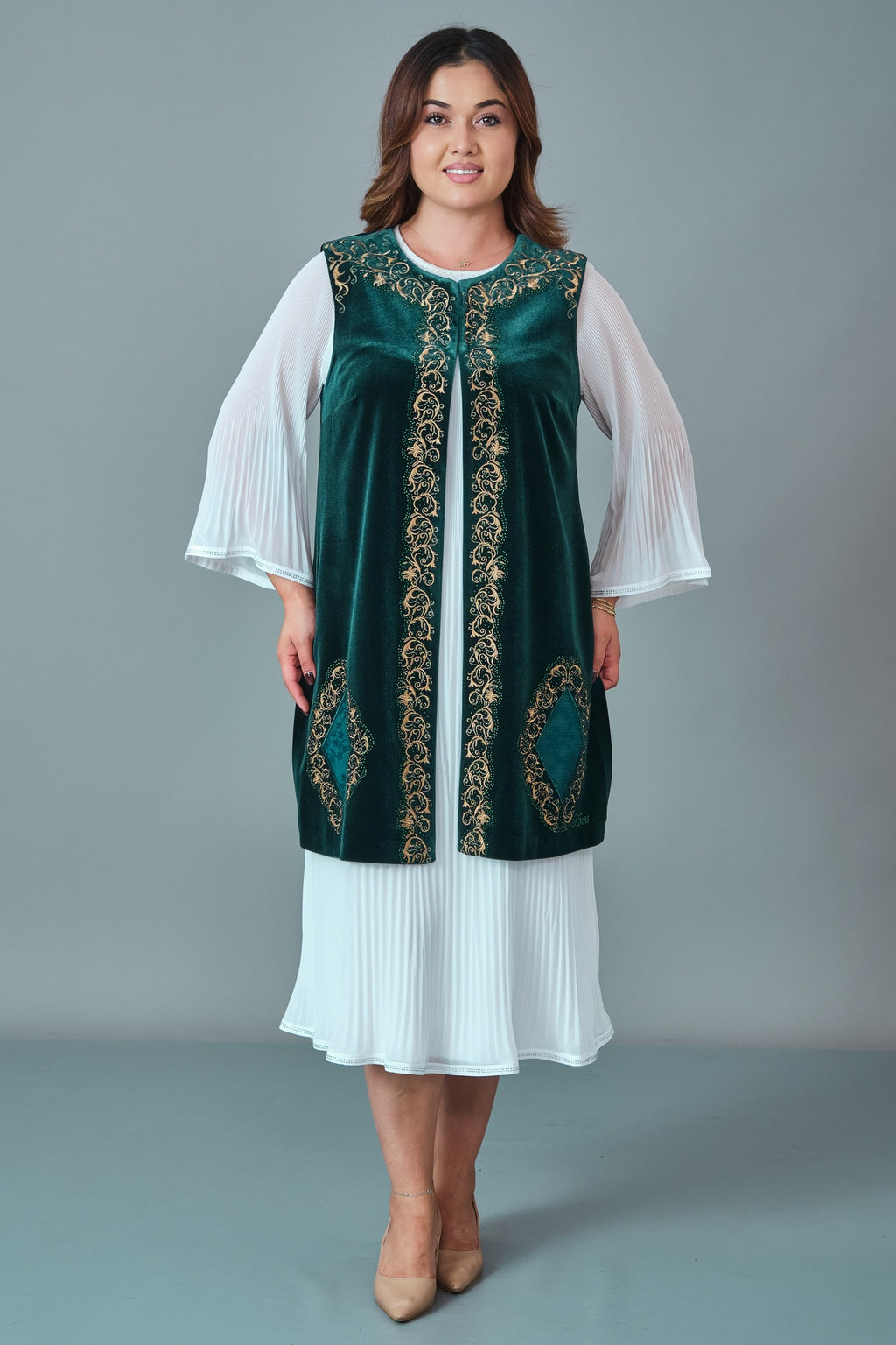 Ksas - Plus Size Cardigan (KSS27K4037)