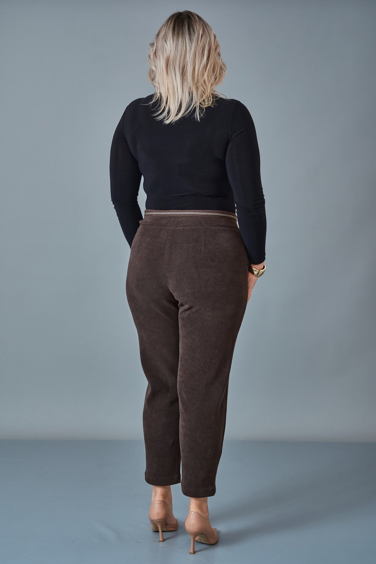 Elitline - Plus Size Trousers (ELT27K1-15-4158)