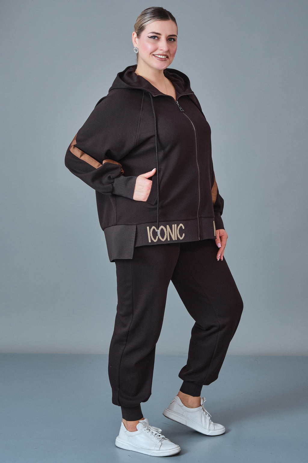 Salkim - Plus Size Suit (SAL27K66588BB)