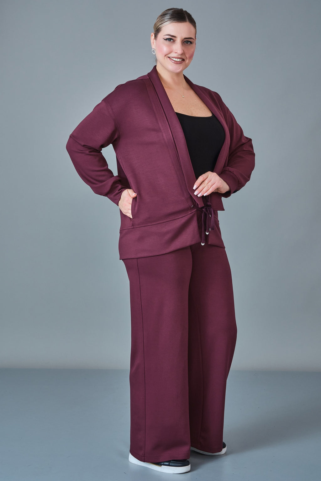 Salkim - Plus Size Suit (SAL27K66594BB)