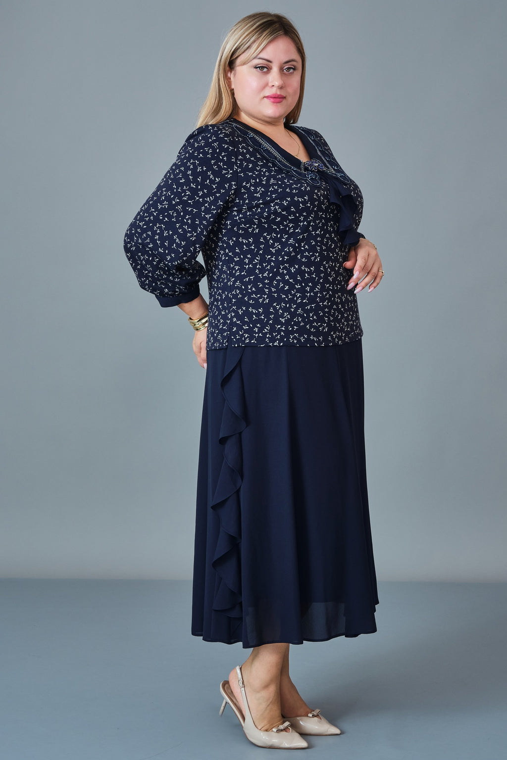 Gumanize - Extended Plus Size Dress (GMZ2027-361-8497)