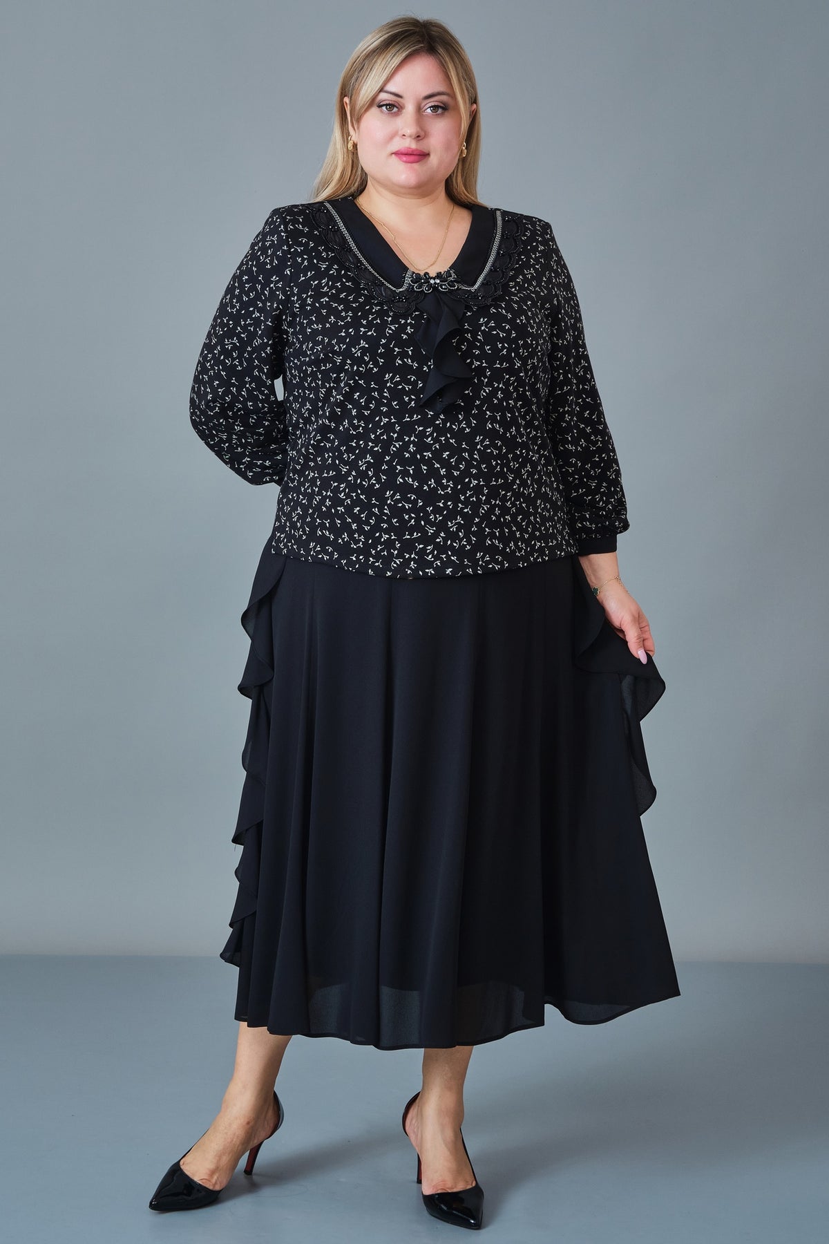 Gumanize - Extended Plus Size Dress (GMZ2027-361-8497)