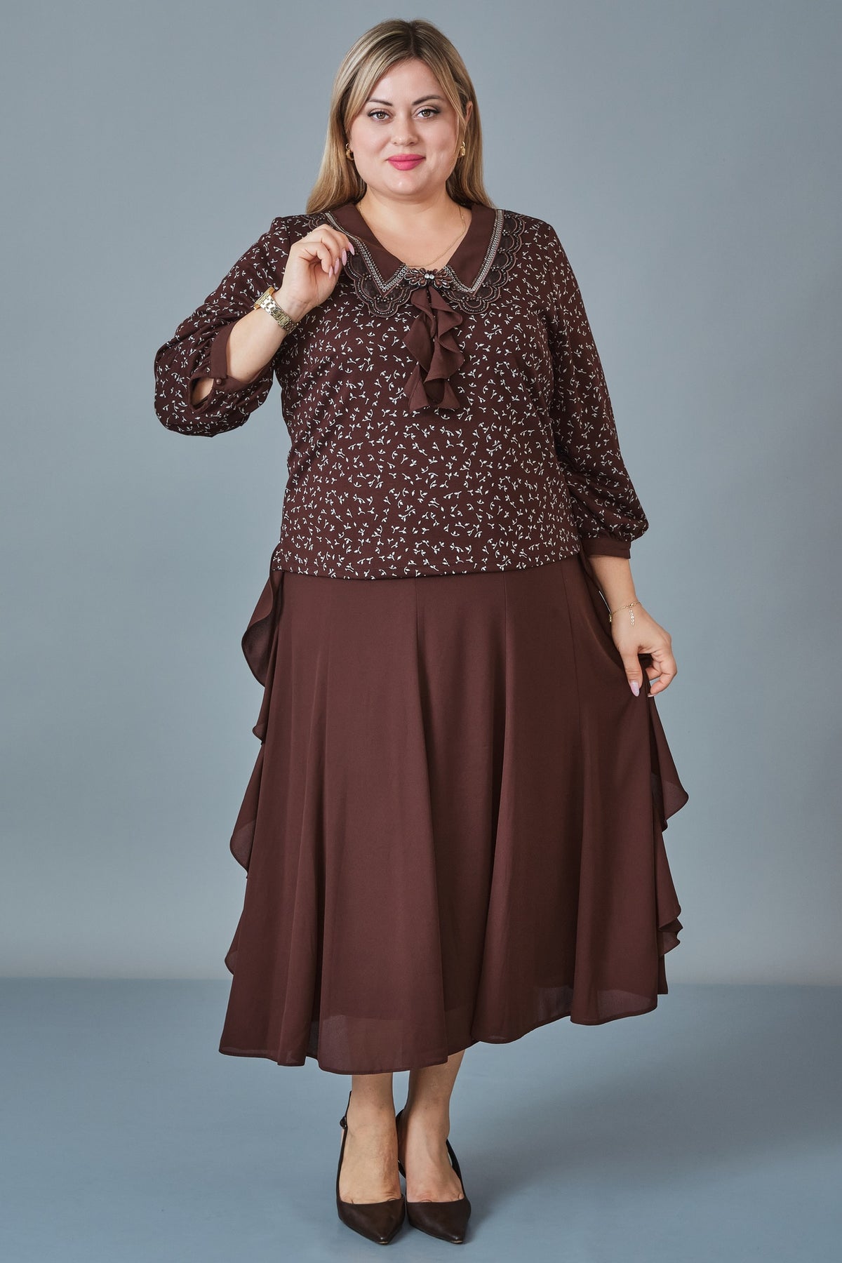Gumanize - Extended Plus Size Dress (GMZ2027-361-8497)