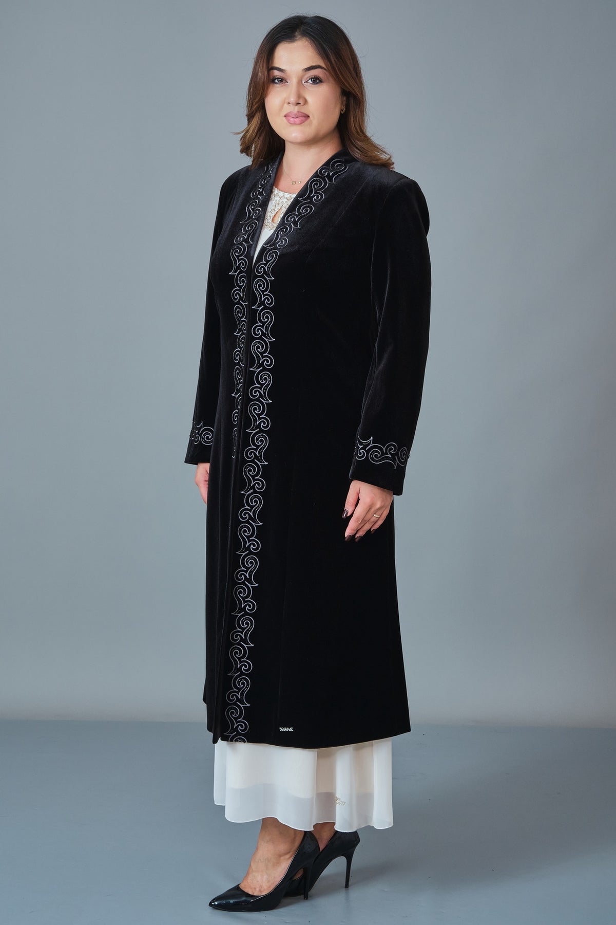 Ksas - Plus Size Cardigan (KSS27KEH-98)