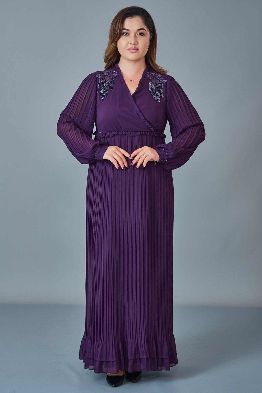 Ksas - Plus Size Dress (KSS27K32434)