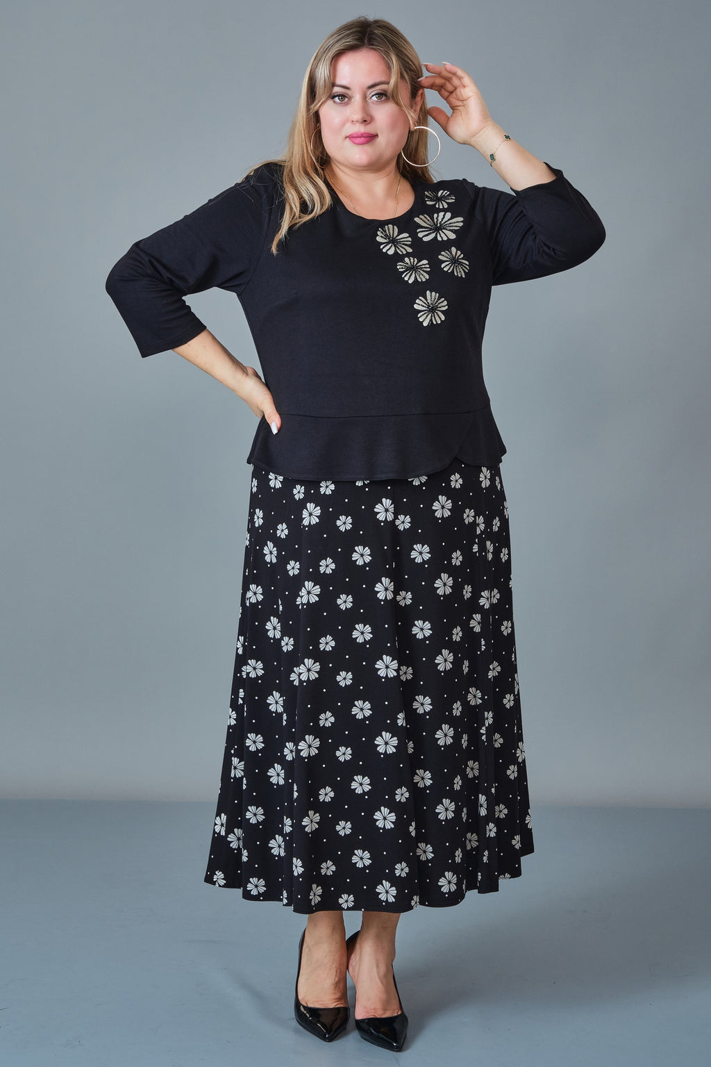 Gumanize - Plus Size Dress (GMZ2027-41-8625)