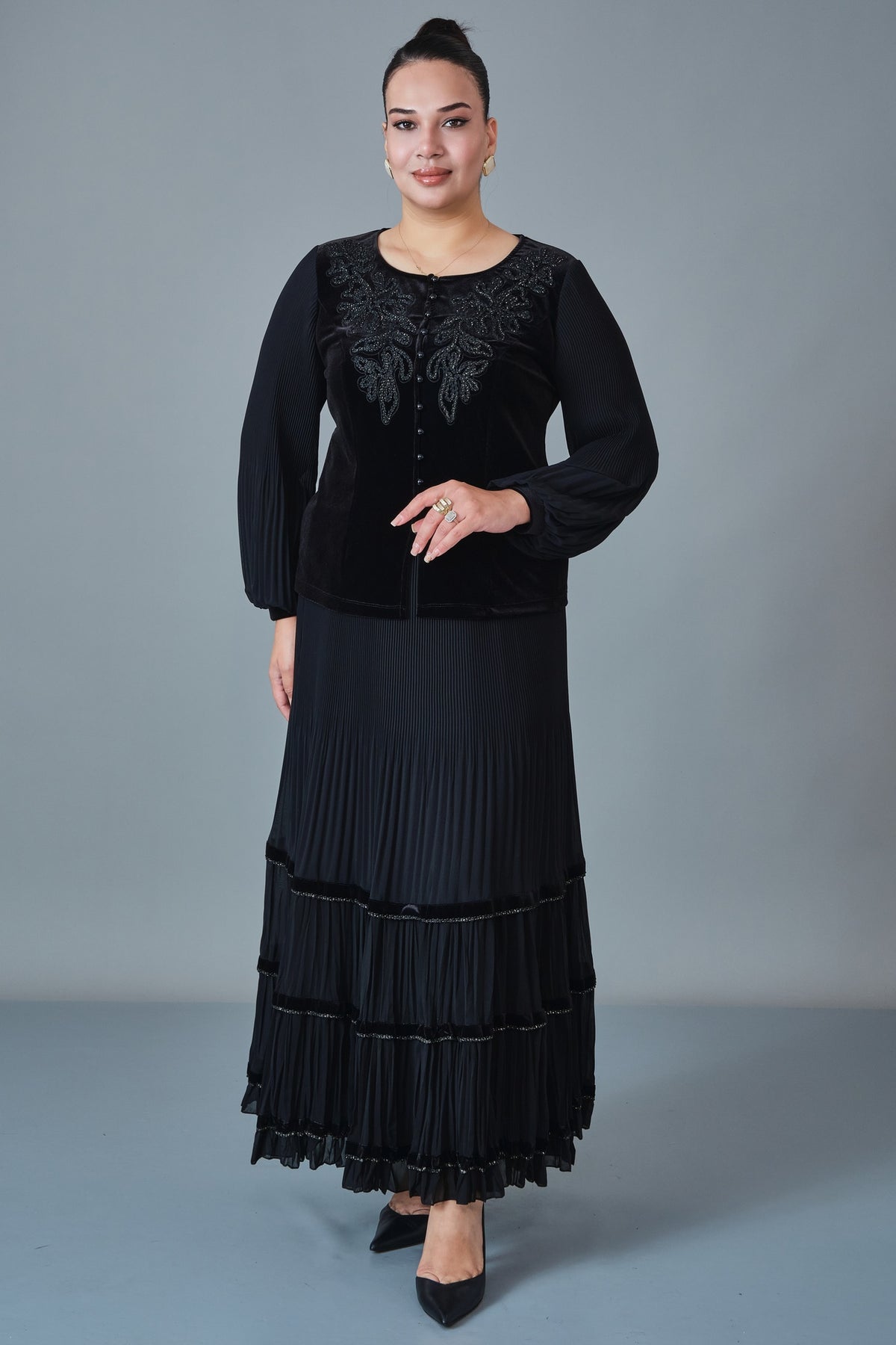 Quizas - Plus Size Suit (QUZ27K6201)