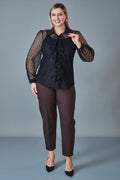Modalinda - Plus Size Blouse (MDL27K51185)
