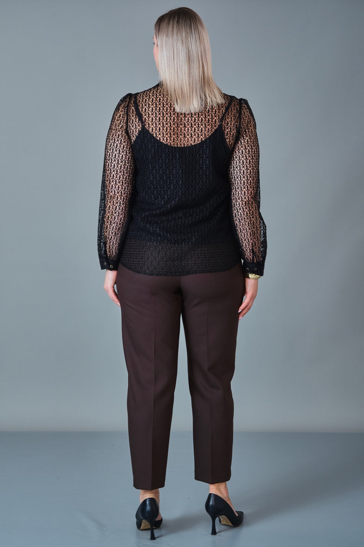 Modalinda - Plus Size Blouse (MDL27K51185)