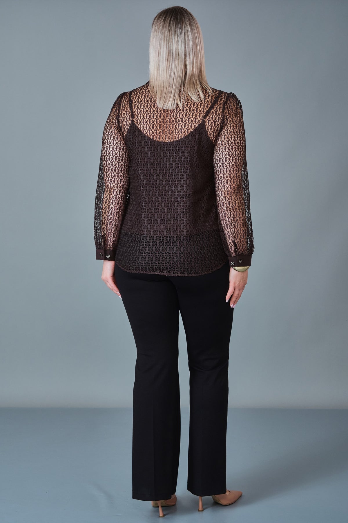 Modalinda - Plus Size Blouse (MDL27K51185)