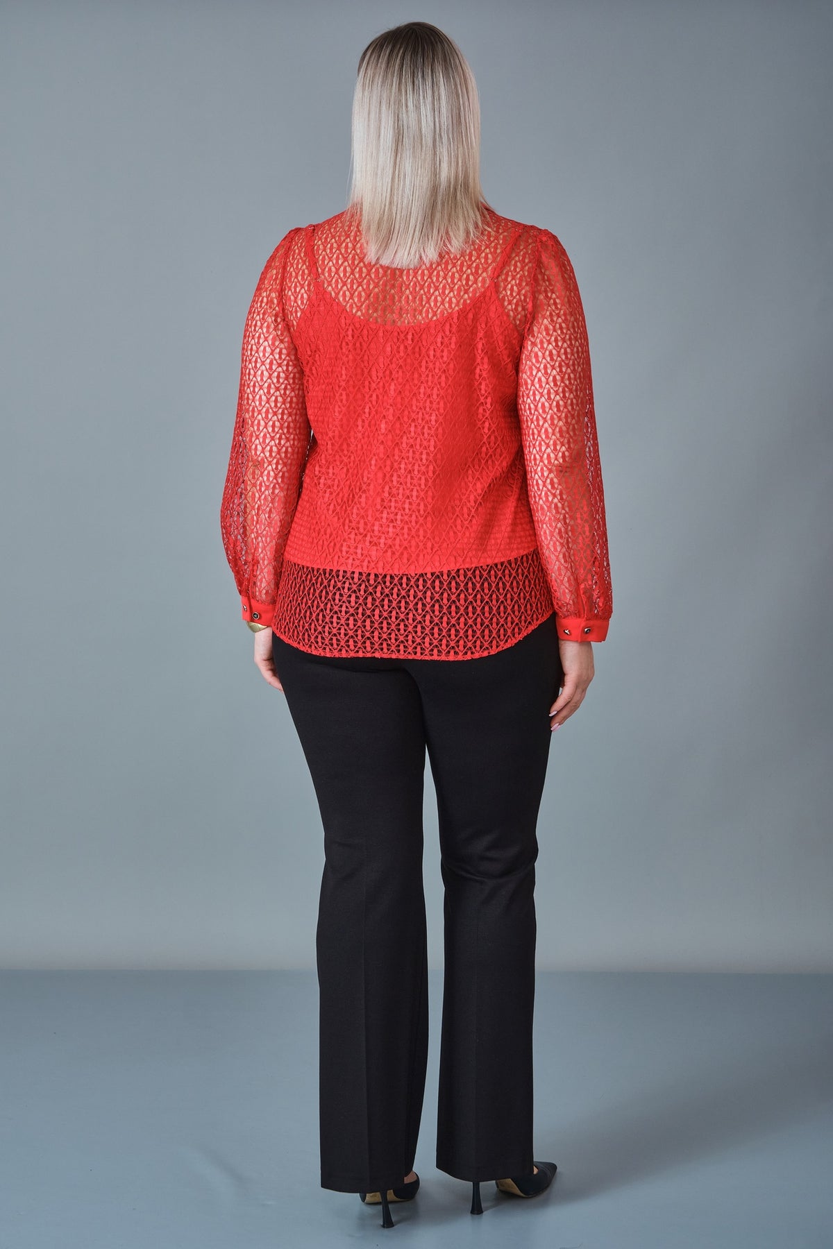 Modalinda - Plus Size Blouse (MDL27K51185)