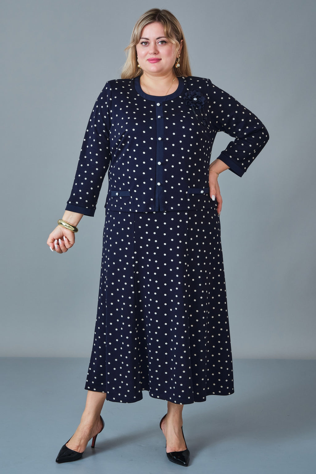 Gumanize - Plus Size Dress (GMZ2027-442-8650)