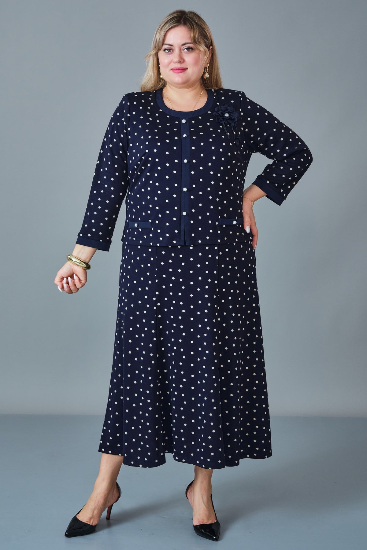 Gumanize - Plus Size Dress (GMZ2027-442-8650)
