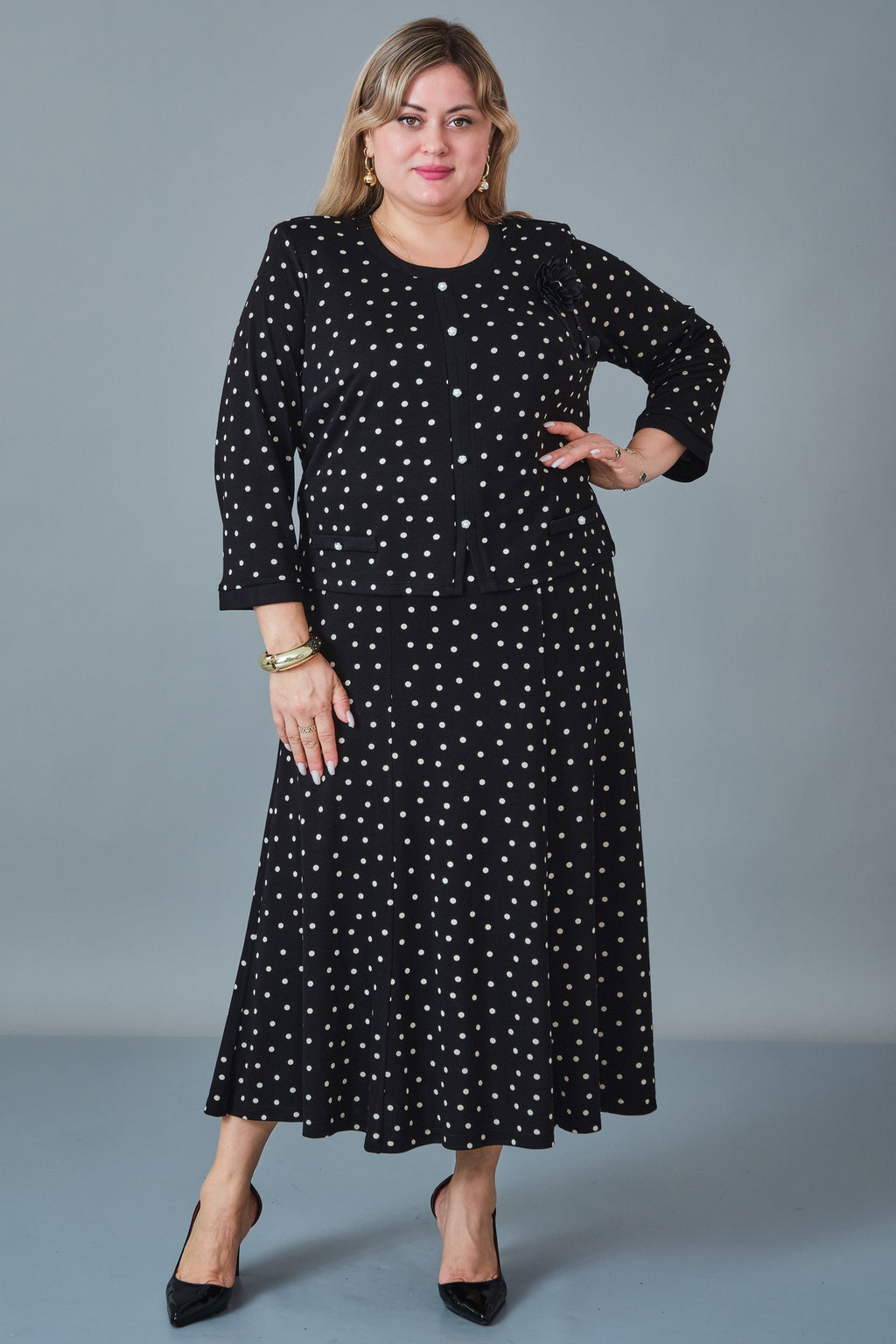 Gumanize - Plus Size Dress (GMZ2027-442-8650)