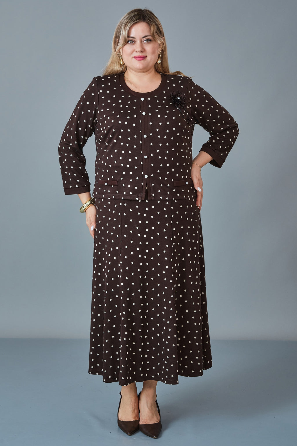 Gumanize - Plus Size Dress (GMZ2027-442-8650)