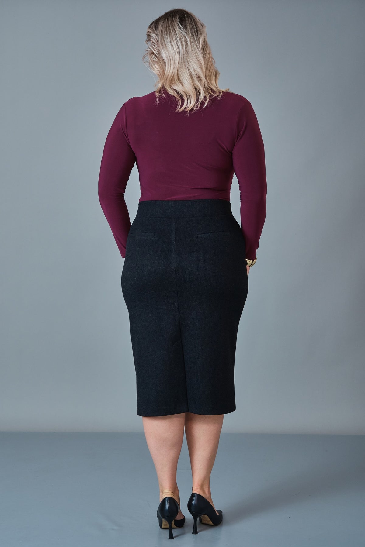 Elitline - Plus Size Skirt (ELT27K2-28-4050)