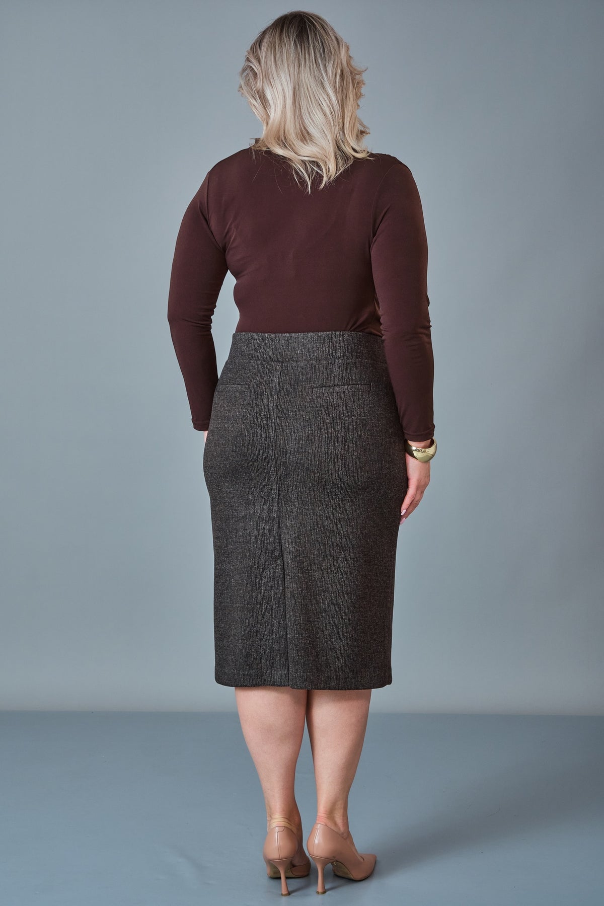 Elitline - Plus Size Skirt (ELT27K2-28-4050)