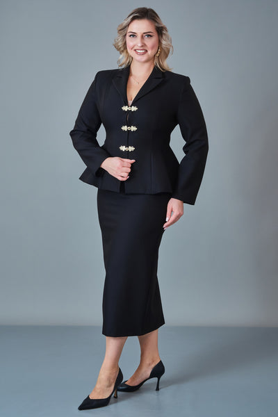 Butik Dayi - Plus Size Suit (BDY27K44494-31627-576)
