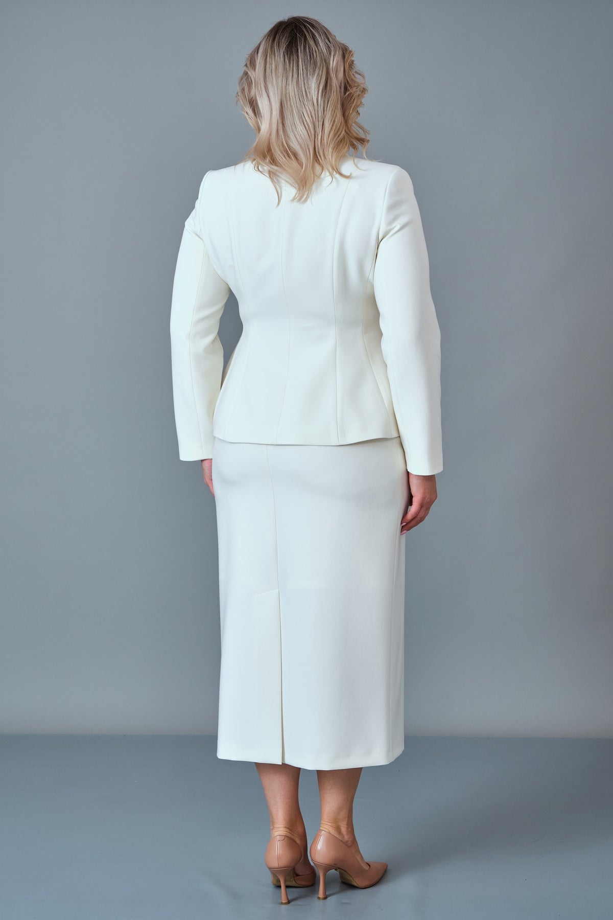 Butik Dayi - Plus Size Suit (BDY27K44494-31627-576)