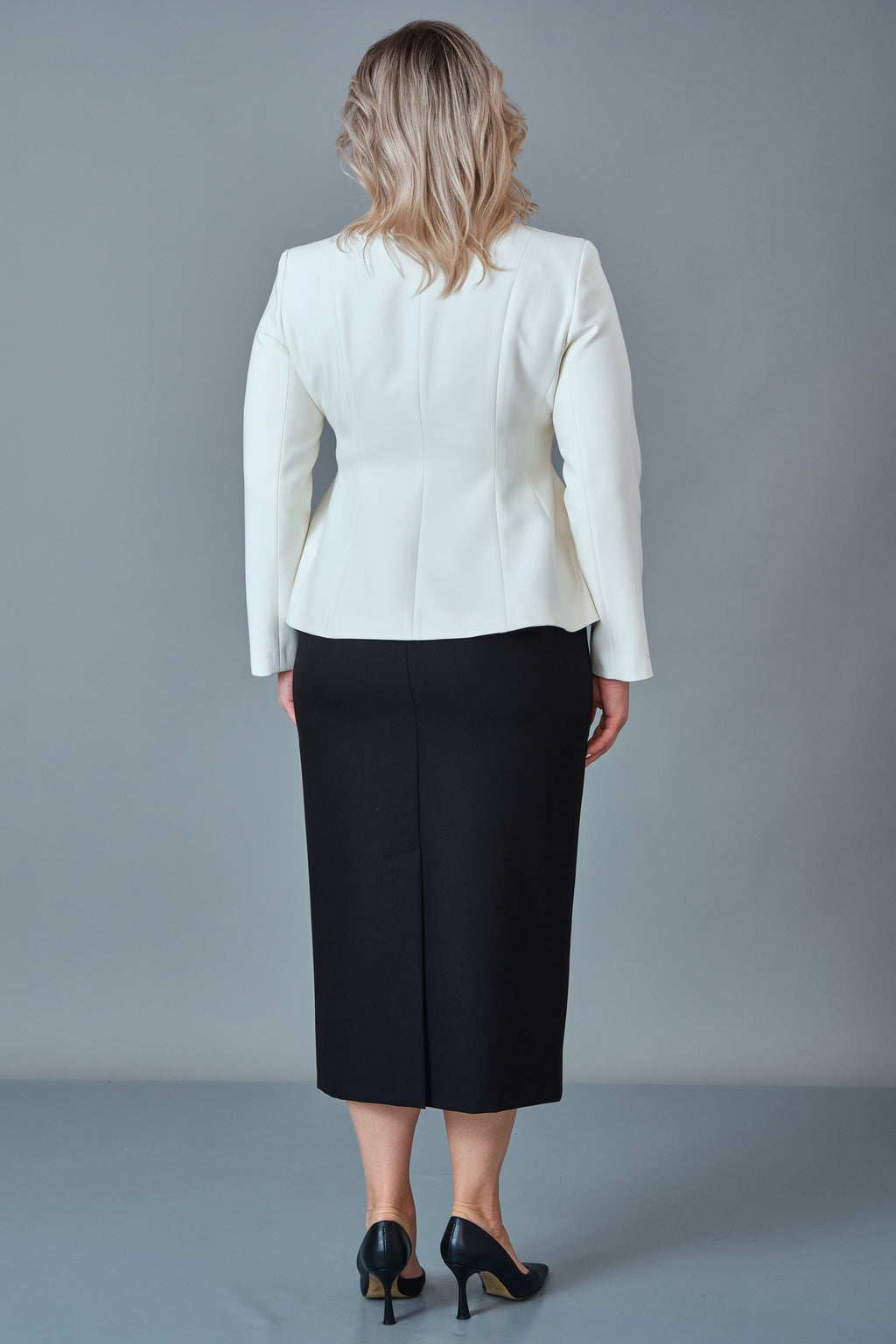 Butik Dayi - Plus Size Suit (BDY27K44494-31627-576)