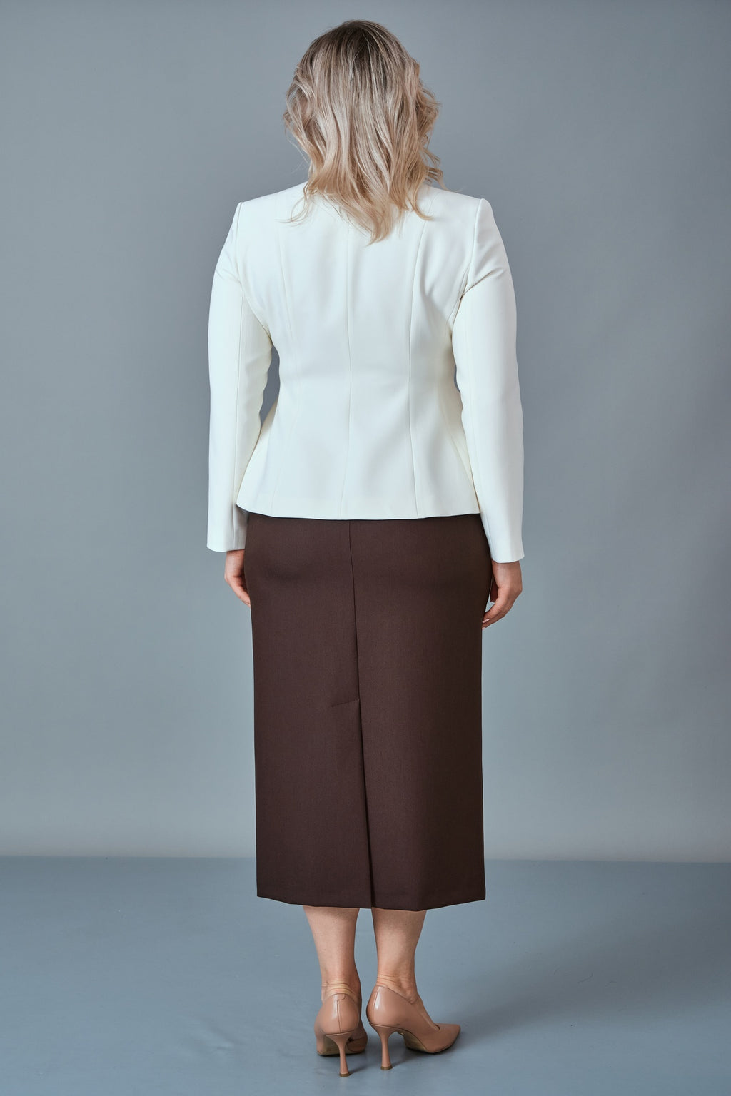 Butik Dayi - Plus Size Suit (BDY27K44494-31627-576)