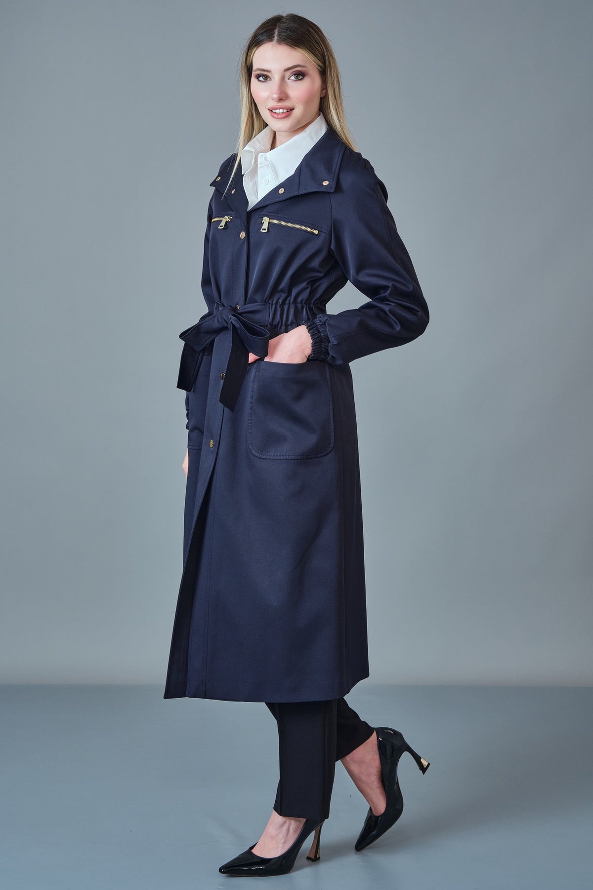 Renata - Regular Size Trench Coat (REN27KP3644)