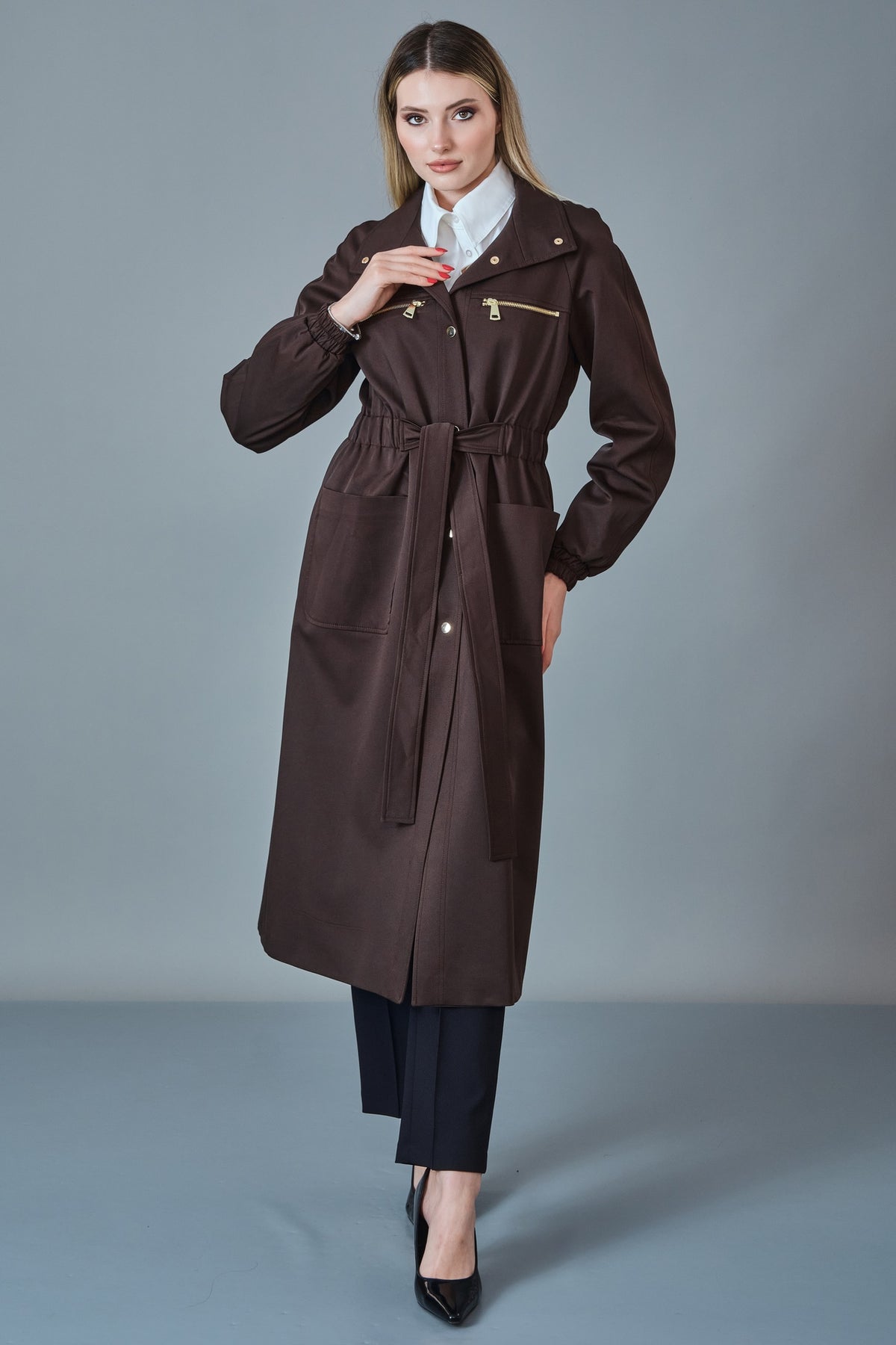 Renata - Regular Size Trench Coat (REN27KP3644)