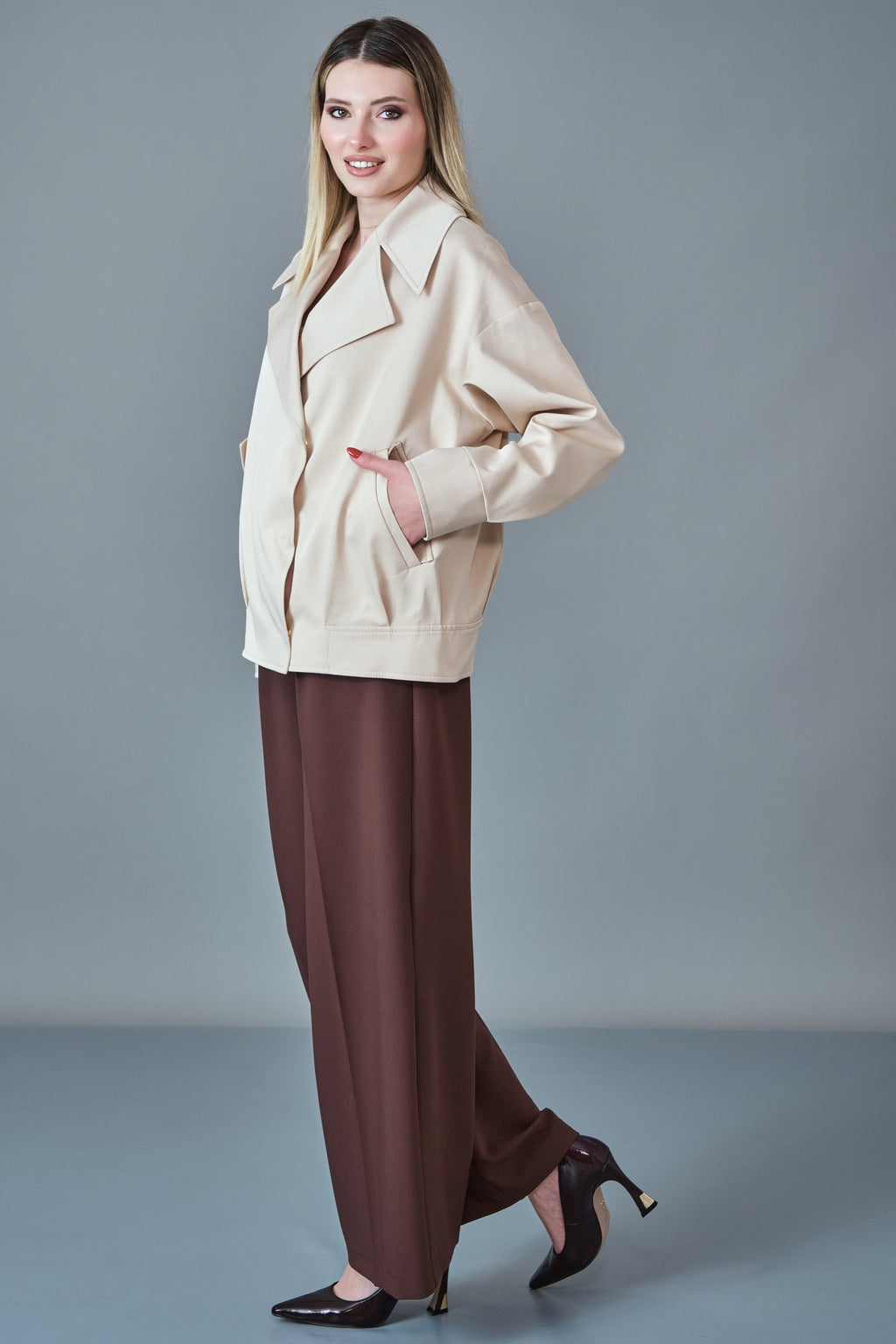Renata - Regular Size Trench Coat (REN27KP20522)