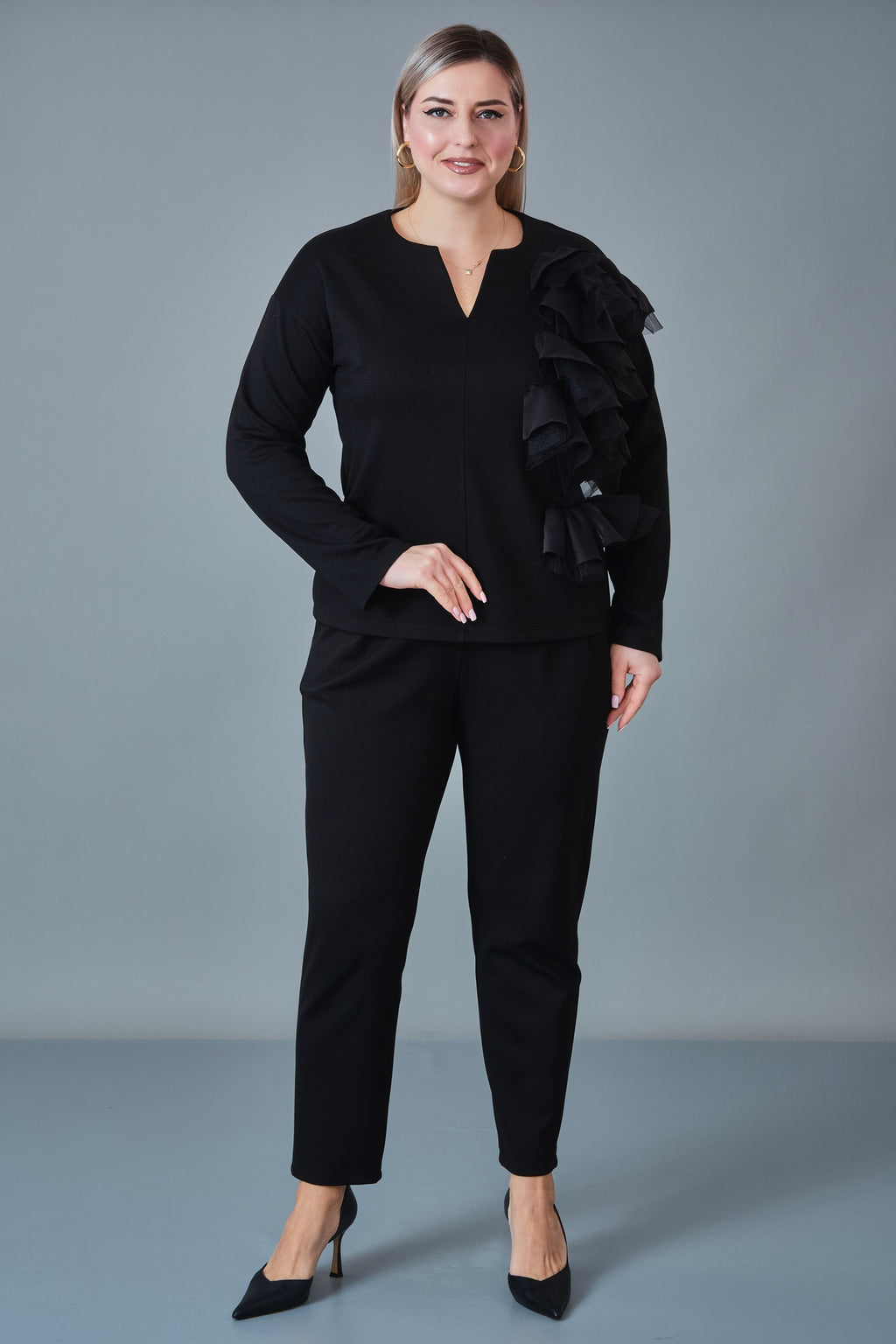Salkim - Plus Size Suit (SAL27K66652BB)