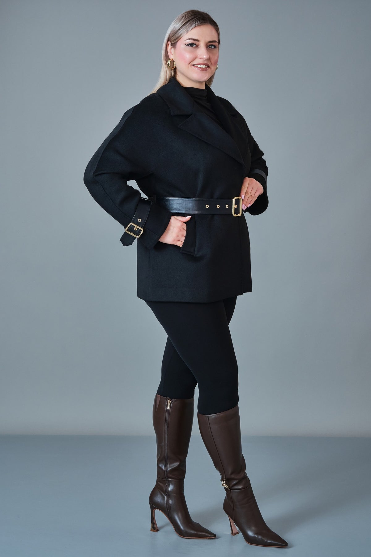 Renata - Plus Size Coat (REN27K1728.8)