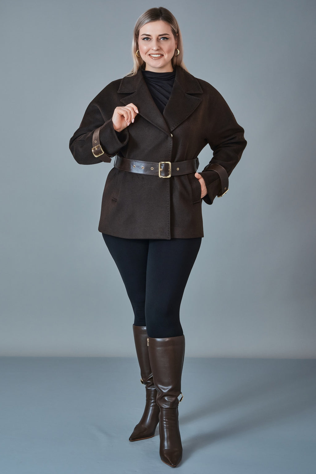 Renata - Plus Size Coat (REN27K1728.8)