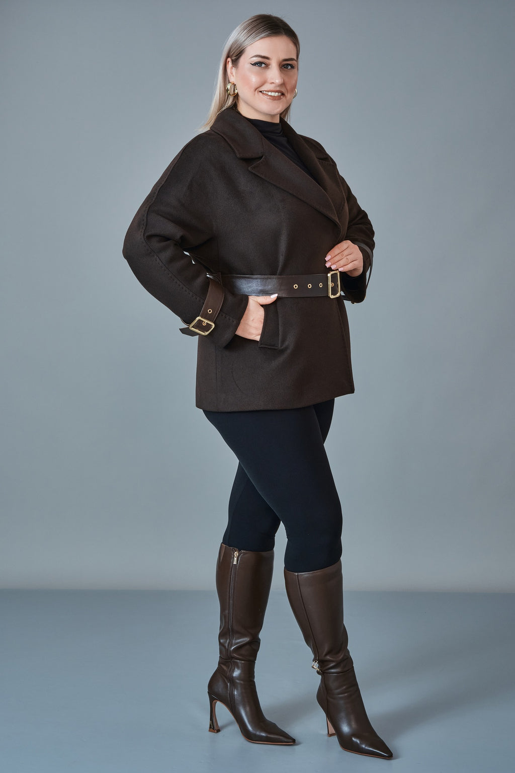 Renata - Plus Size Coat (REN27K1728.8)