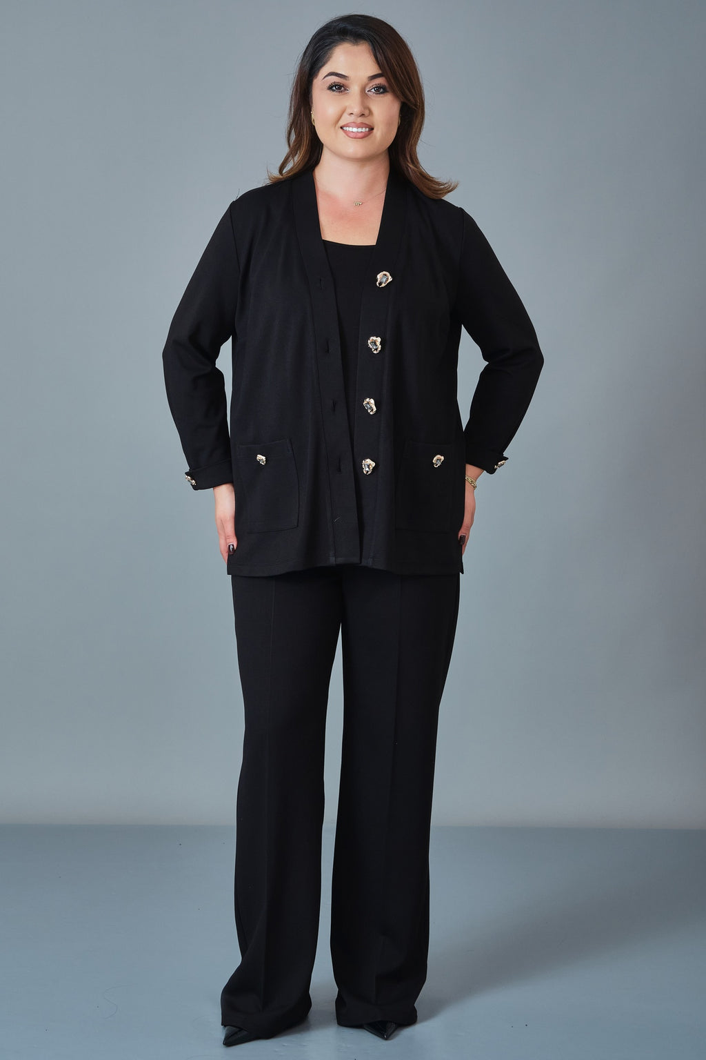 Dress Port - Plus Size Suit (DSP27K3704)