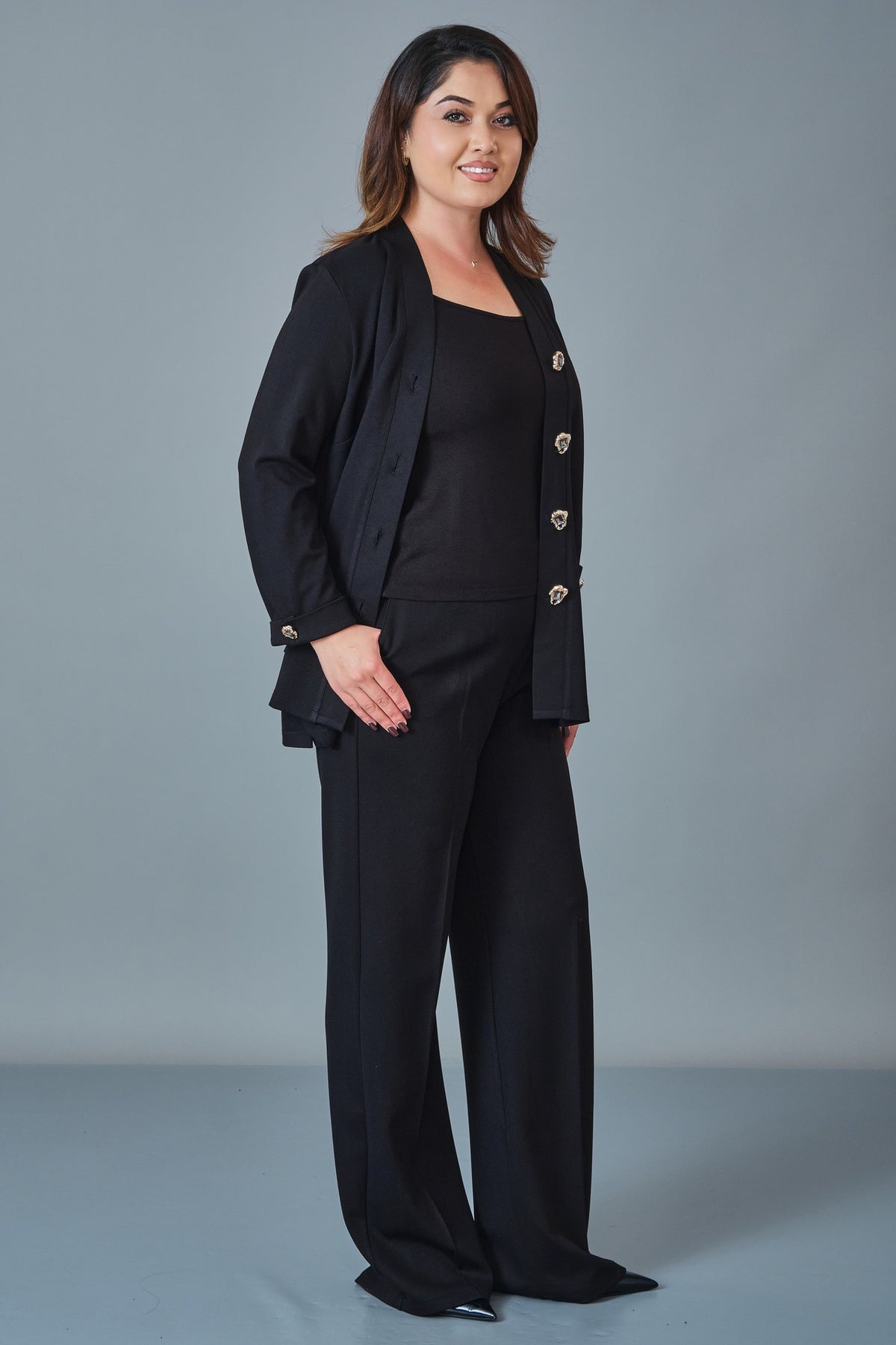 Dress Port - Plus Size Suit (DSP27K3704)