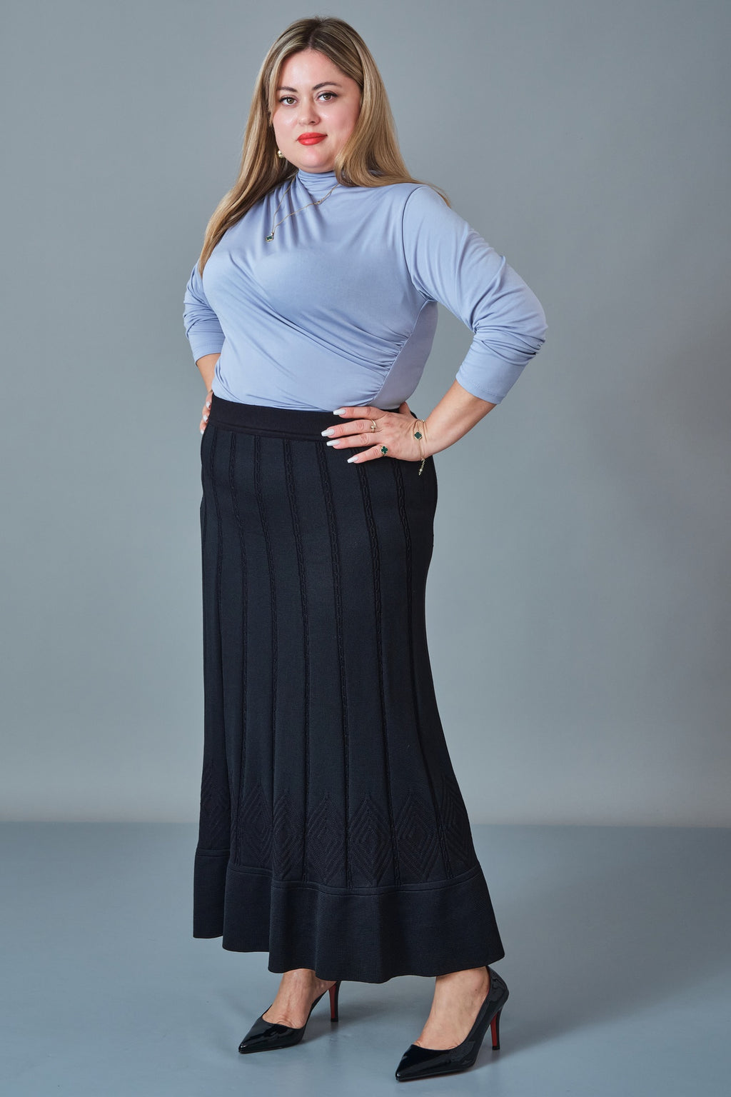 Desender - Plus Size Skirt (DES27K5635)