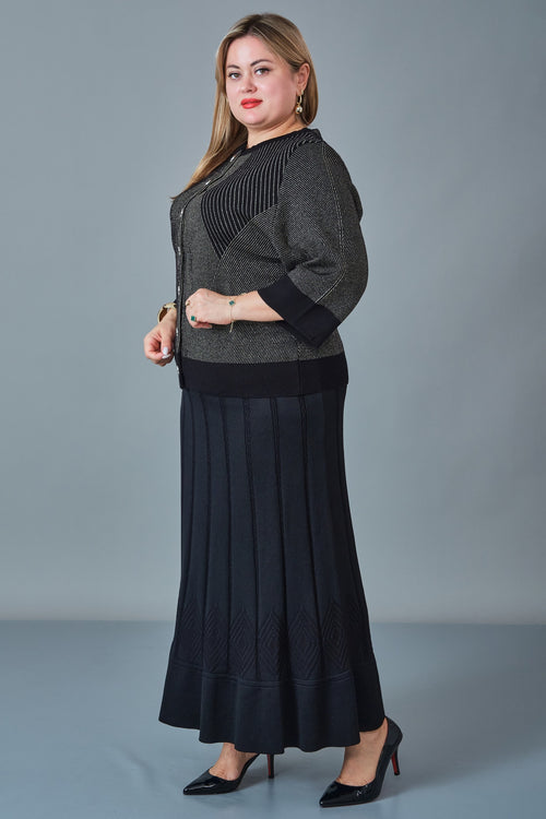 Desender - Plus Size Trench Coat (DES27K9060)