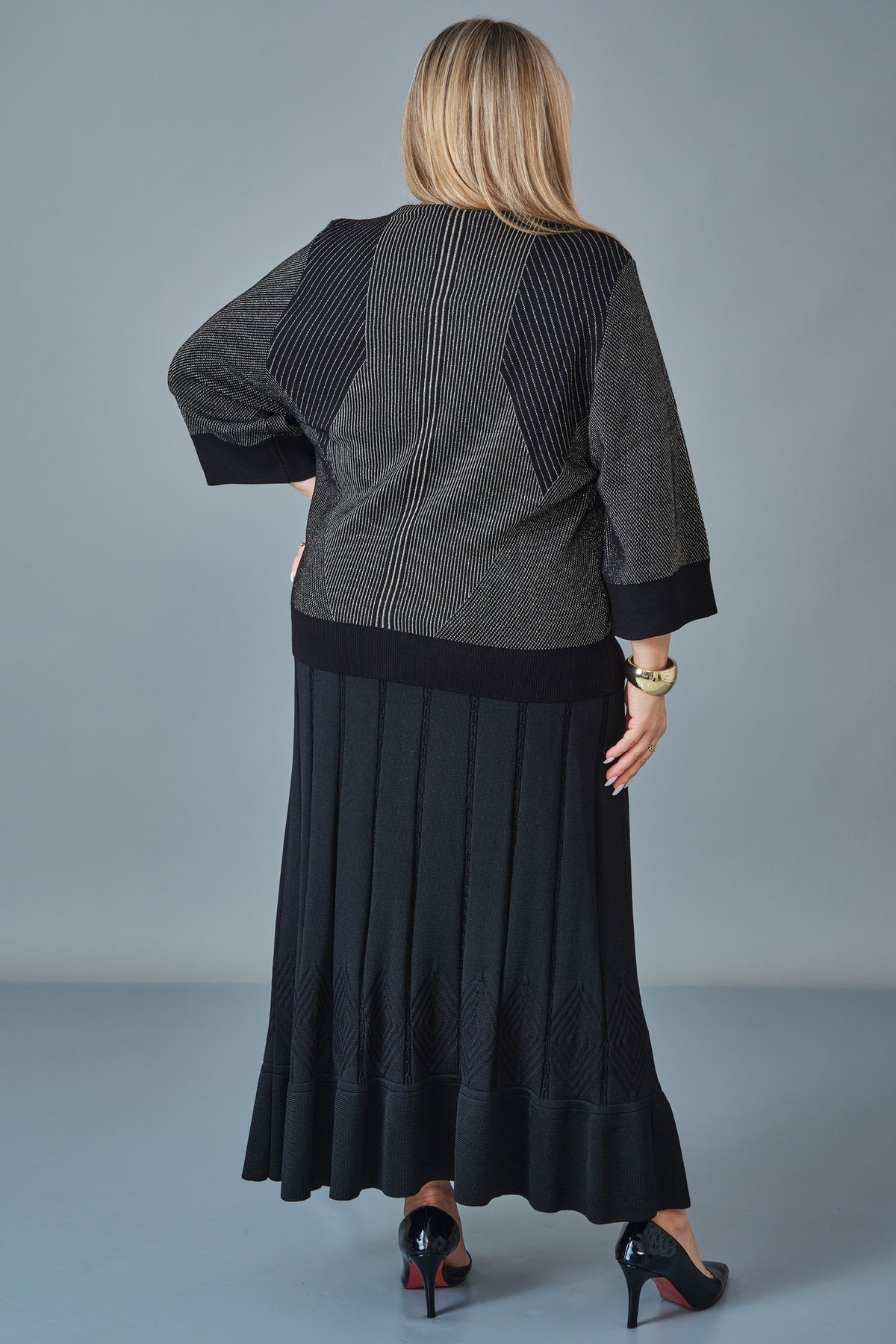 Desender - Plus Size Trench Coat (DES27K9060)
