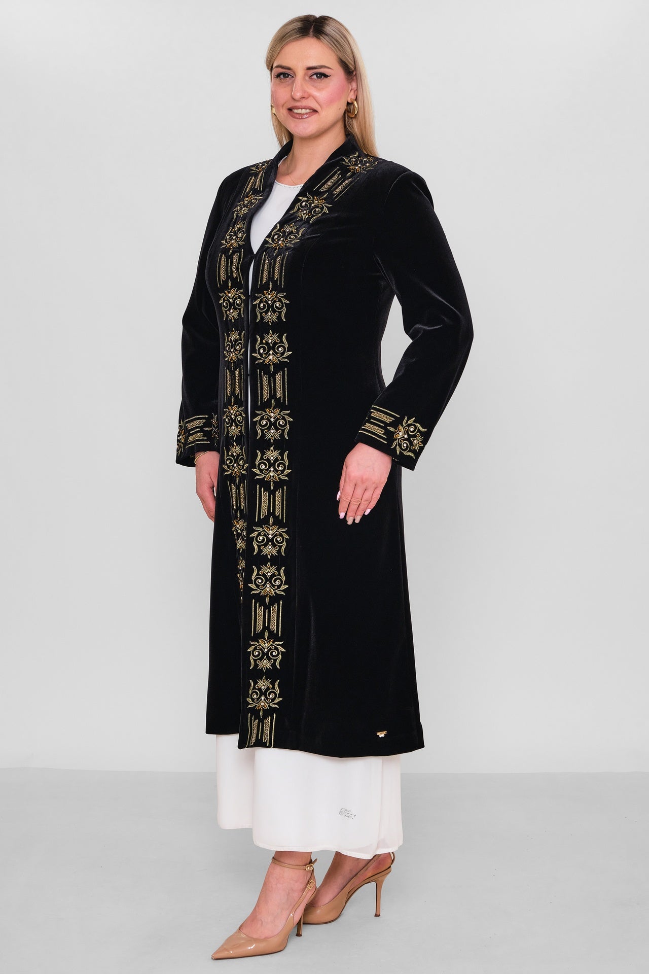Ksas - Plus Size Waistcoat (KSASEH-34) - 8690202506862