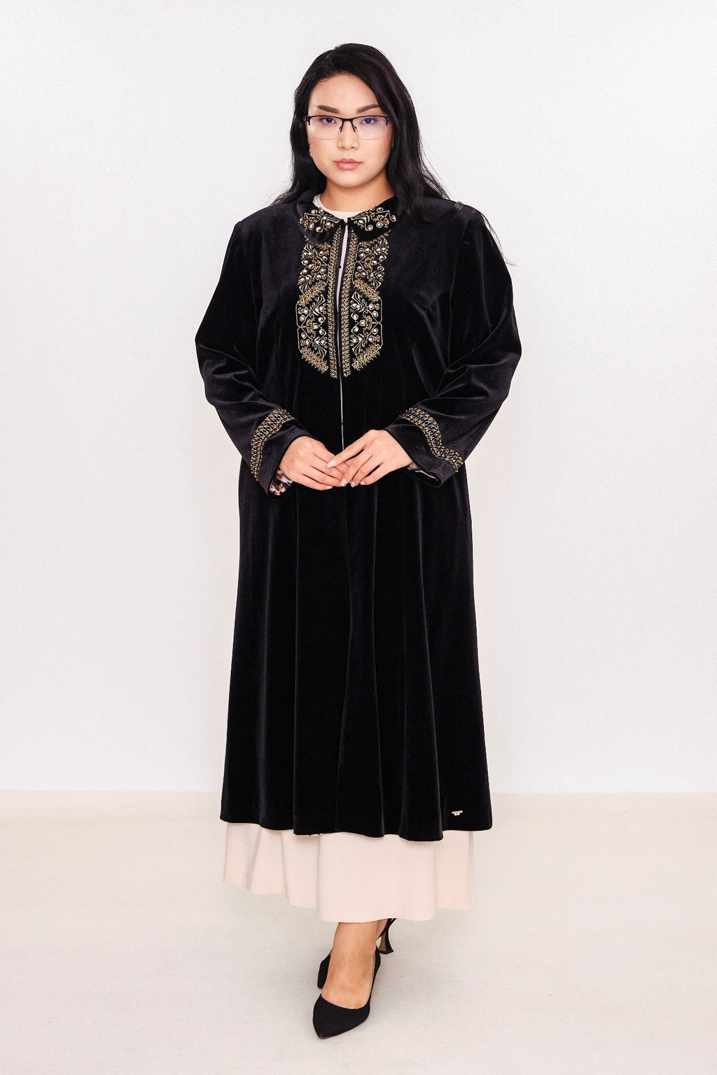 Ksas - Plus Size Cardigan (KSASEH-36-1) - 8690202506886