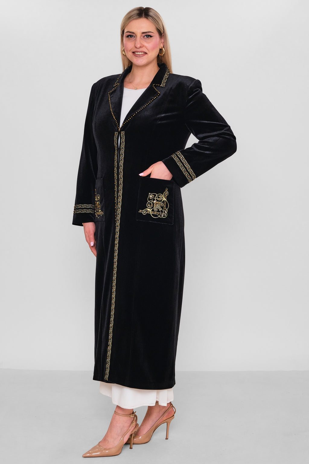Ksas - Plus Size Cardigan (KSASEH-45) - 8690202506923