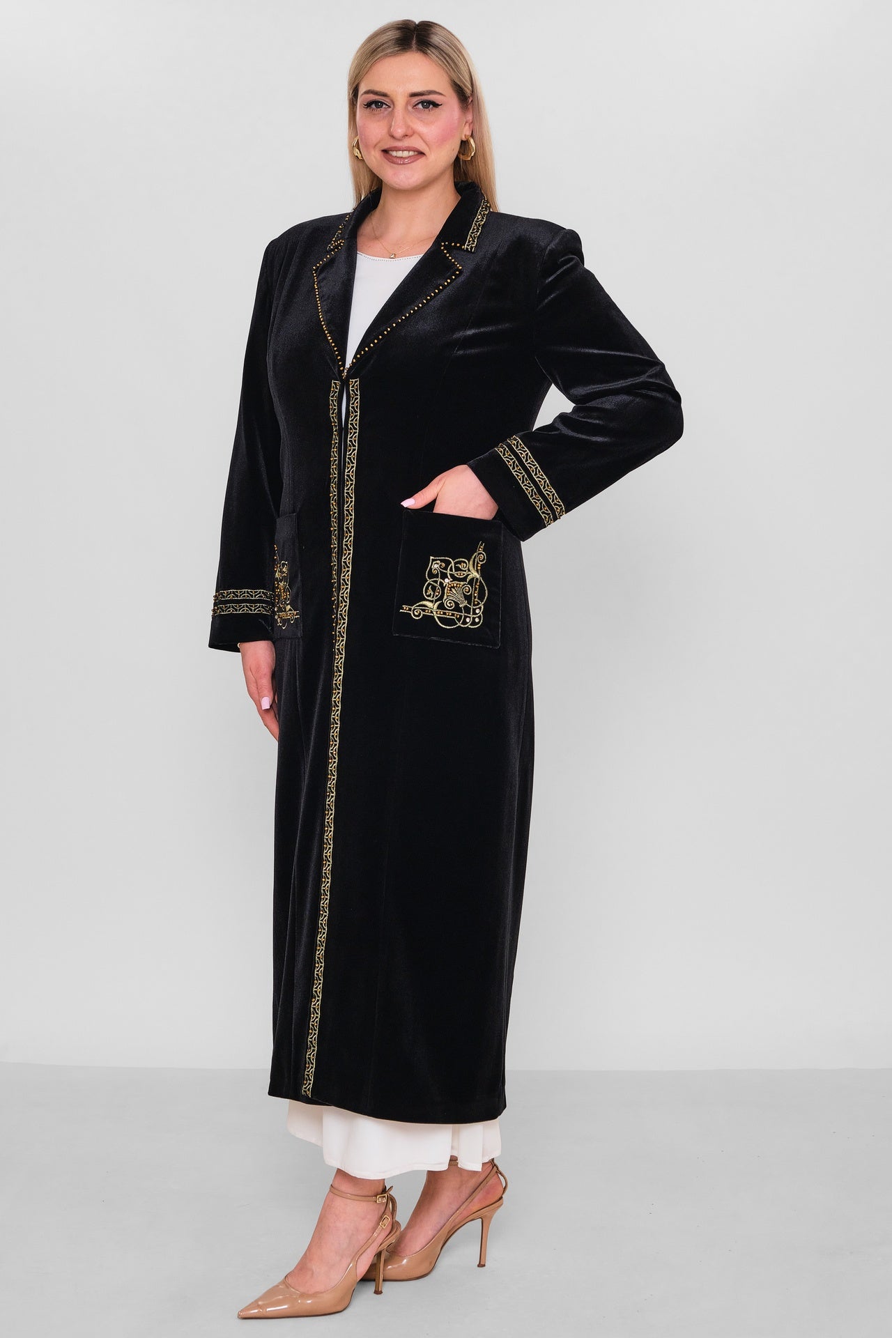 Ksas - Plus Size Cardigan (KSASEH-45) - 8690202506923